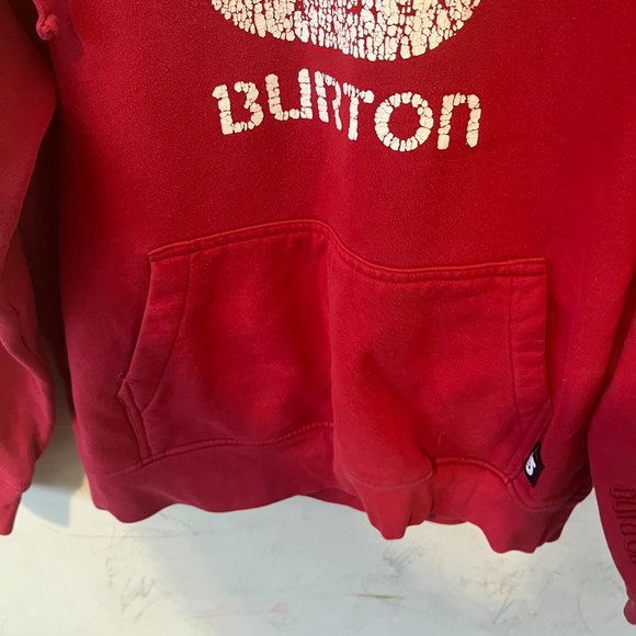 BURTON | Youth Boys Sweatshirt Hoodie Red Size Small - Picture 4 of 8